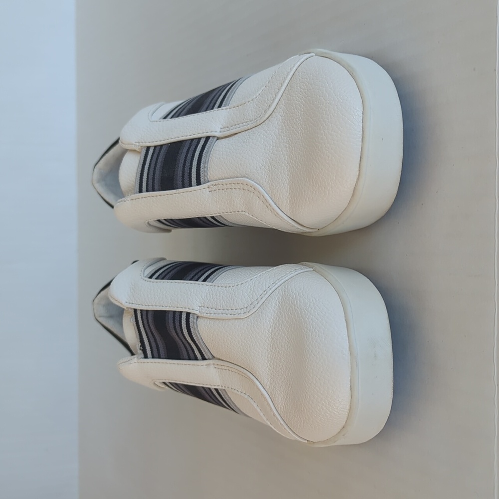 Dr. Scholl's Madi Band Slip On Sneakers 8M White Black Gray - Picture 5 of 16